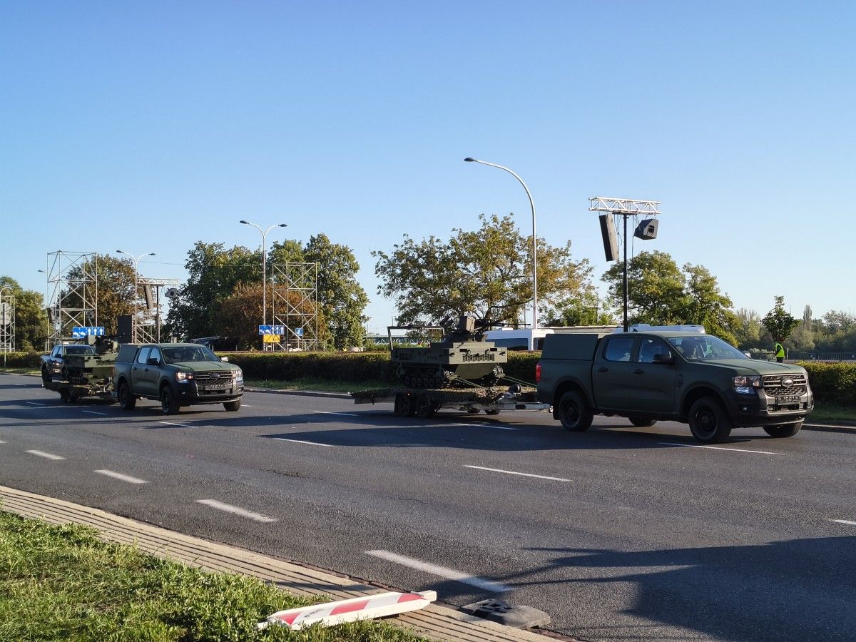Unmanned offensive on the Polish Army Day. News in Warsaw