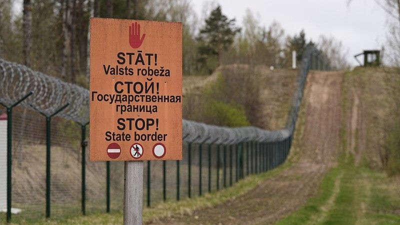Latvia-Belarus border