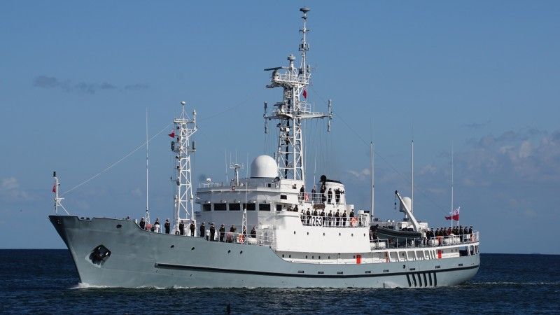 Okręt rozpoznania radioelektronicznego ORP Hydrograf (263).