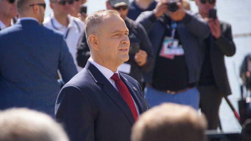 Uroczystość chrztu Wichra zaszczycił swoją obecnością Prezydent RP Karol Nawrocki.