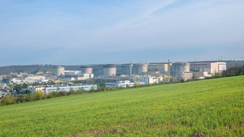 Rumuńska elektrownia jądrowa Cernavoda.