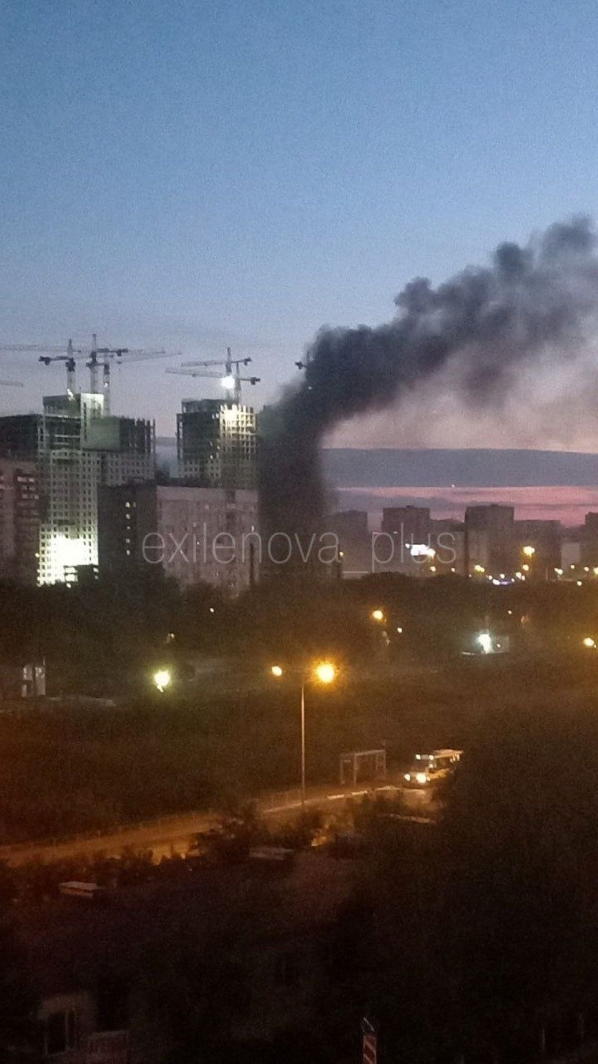 Atak dronów na Moskwę. Ponad 5 tys. odbiorców bez prądu