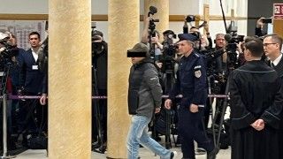 Wołodymyr Ż. podczas procesu w Warszawie.