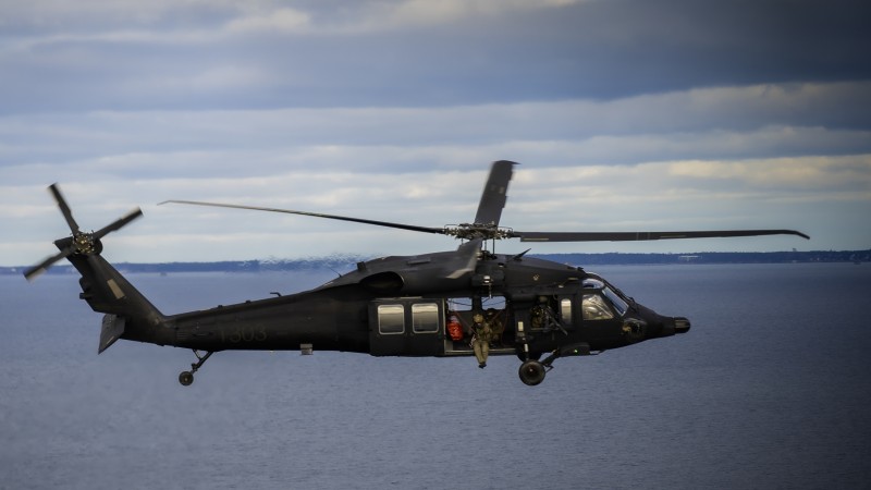 Black Hawk należący do Wojsk Specjalnych