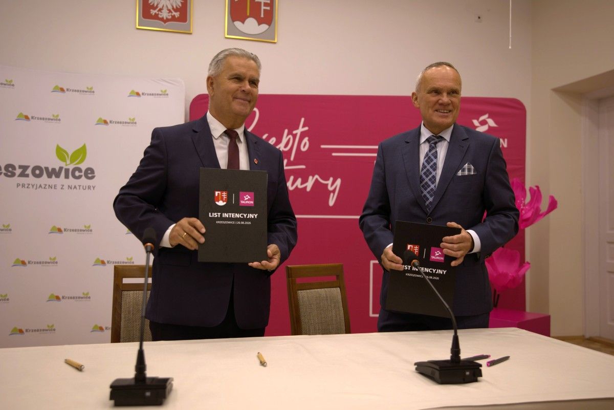 Tauron Ciepło i Gmina Krzeszowice rozpoczynają współpracę dla rozwoju nowoczesnego ciepłownictwa