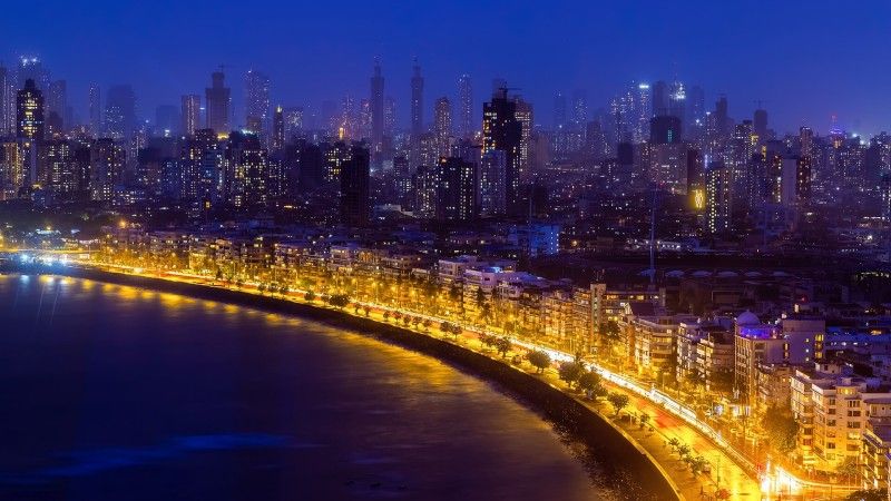 Marine Lines in Mumbai 2021
