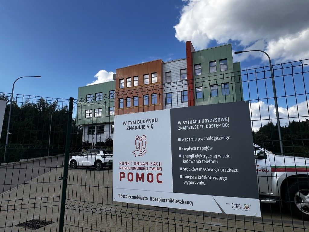 Lublin stawia na POMOC. Pierwszy punkt gotowy do uruchomienia
