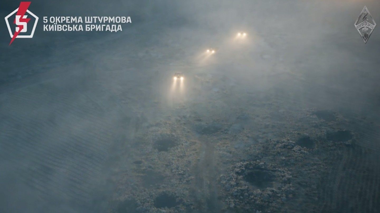 Three Ukrainian fighters used drones to neutralise 40 Russian soldiers near Wysznewe