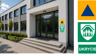 Wizualizacja oznaczenia budynków