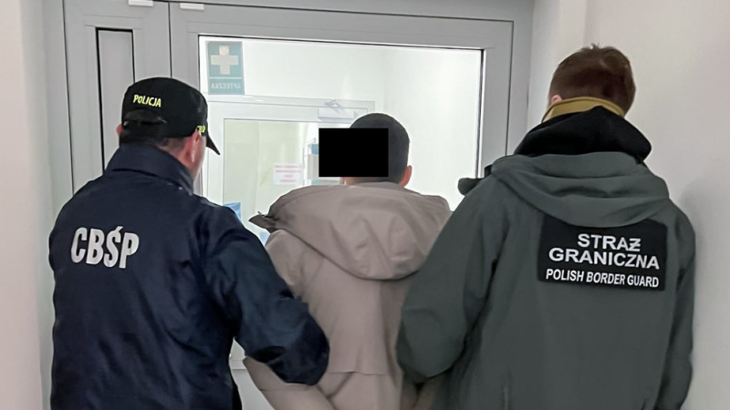 Funkcjonariusze Straży Granicznej i CBŚP