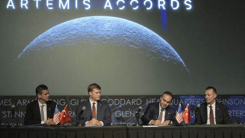 Turcja, USA, NASA, Artemis Accords