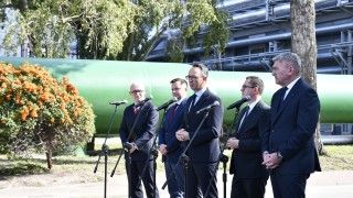 Wizyta ministrów w Elektrociepłowni Siekierki