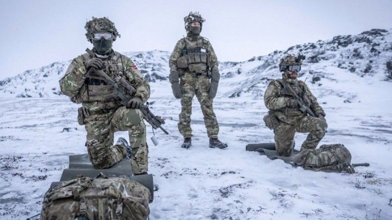 Danish soldiers training in Greenland’s harsh conditions