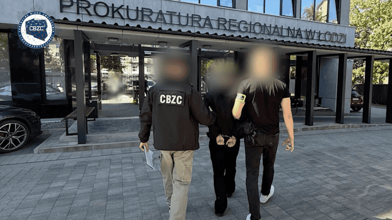 Zatrzymany przez CBZC członek zorganizowanej grupy przestępczej.
