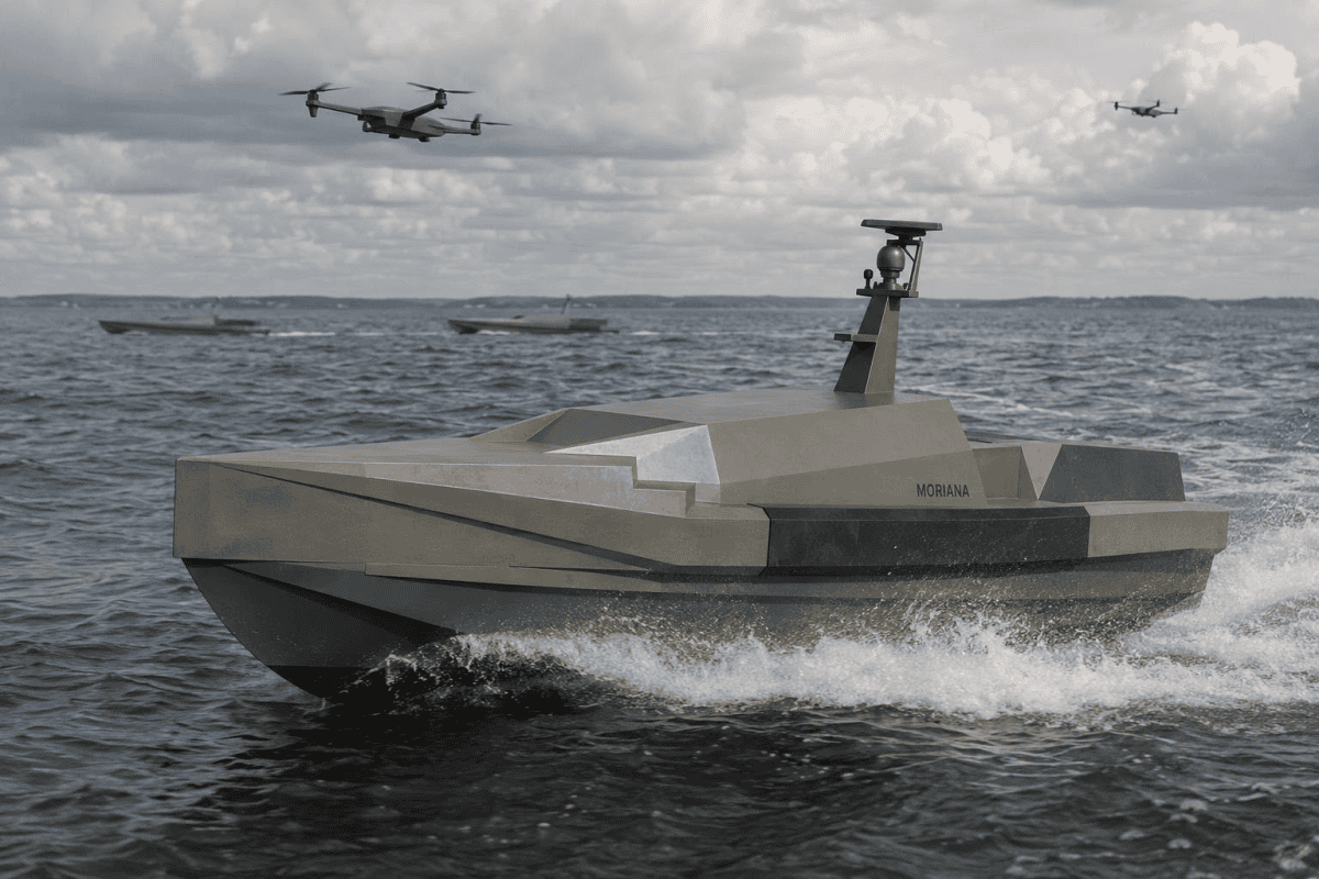 MSPO 2026: Dron nawodny MORIANA do rozpoznania i ataku