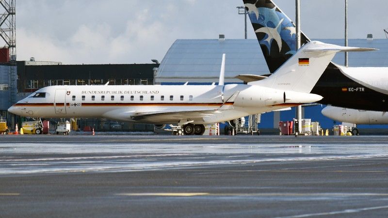 Niemiecki Bombardier Global 6000 - zdjęcie poglądowe