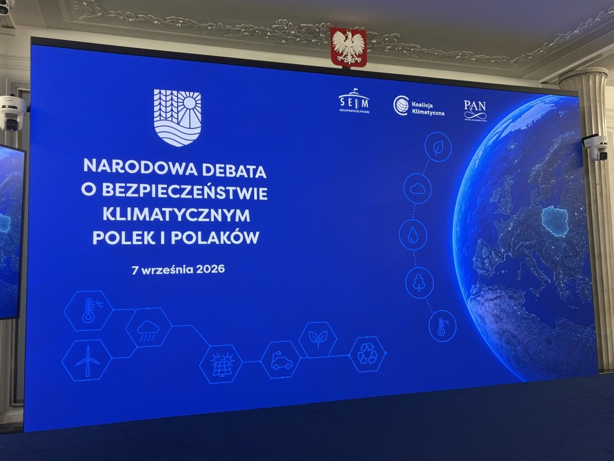 SAFE dla klimatu i środowiska. Historyczna debata w polskim Sejmie