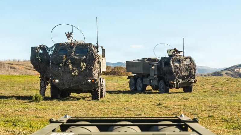 Wyrzutnie systemu HIMARS