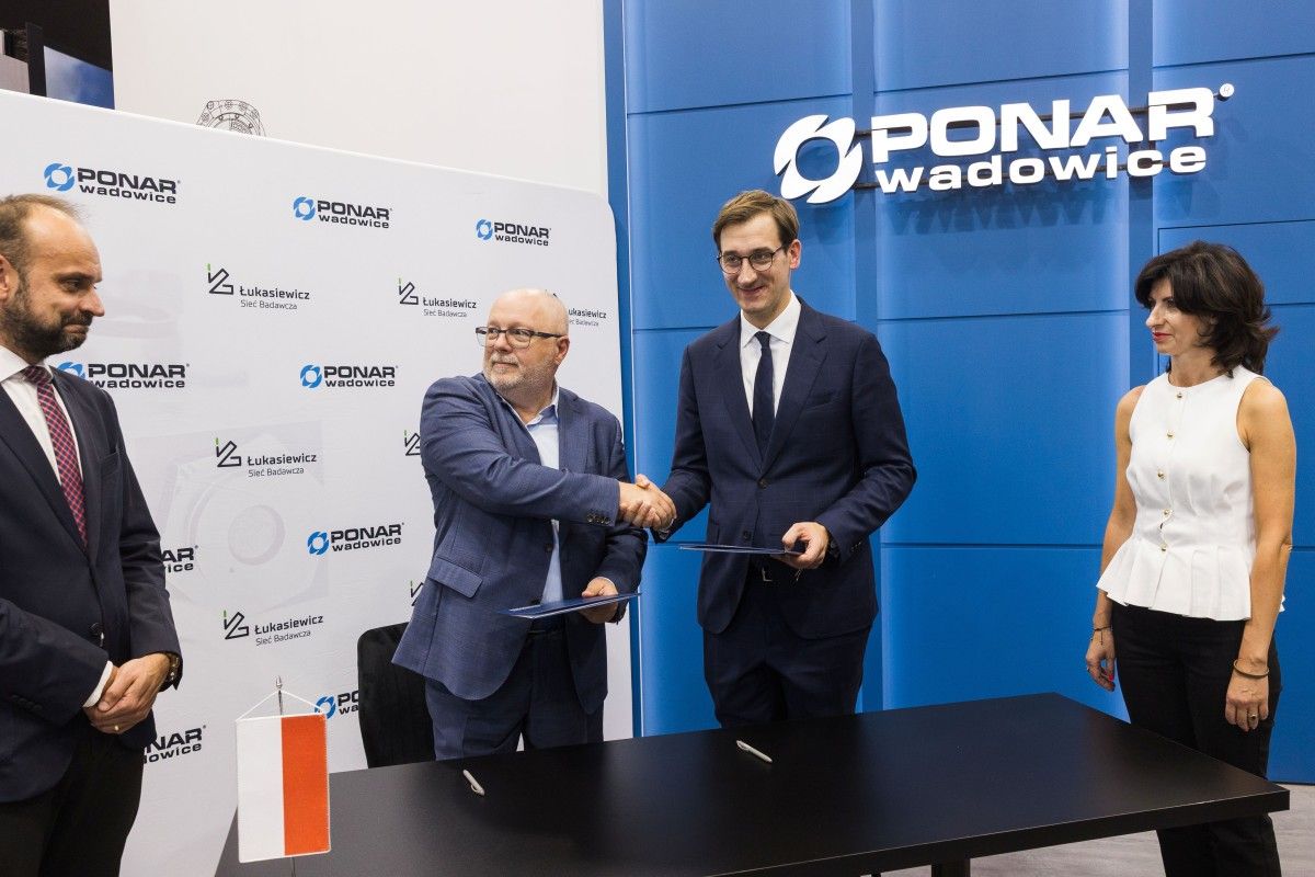 Sieć Badawcza Łukasiewicz i PONAR Wadowice razem zwiększą innowacyjność polskiego przemysłu