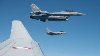 F-16 nad Morzem Czarnym