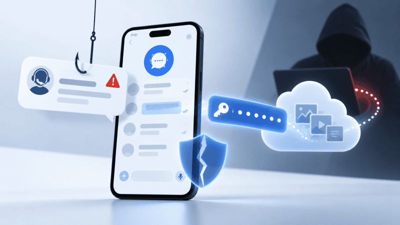 Atakujący podszywają się pod Signal Support i próbują wyłudzić klucze odzyskiwania kopii zapasowych.
