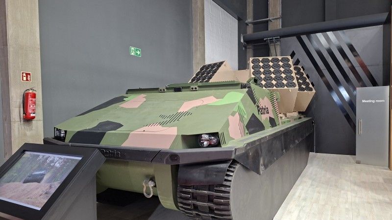 Bezzałogowy pojazd gąsienicowy Patria