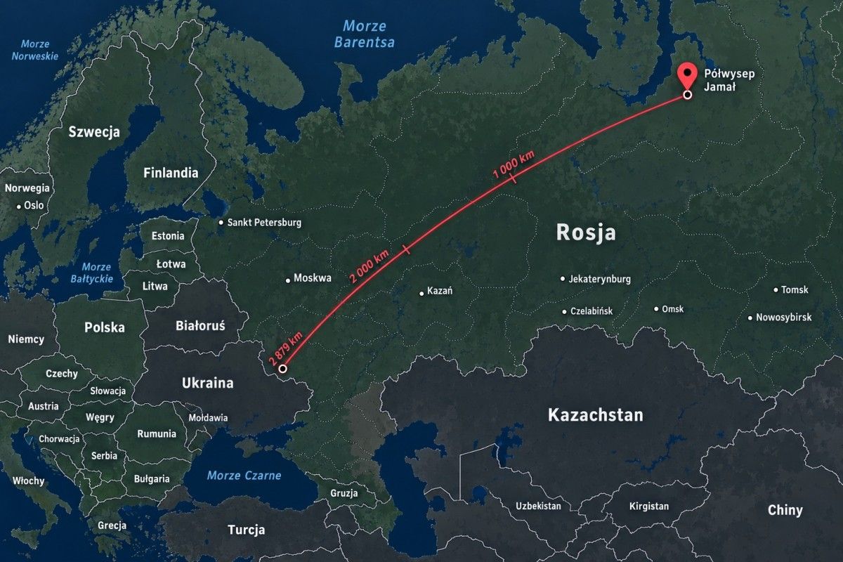 Ukraina atakuje cele strategiczne 3000 km od Ukrainy