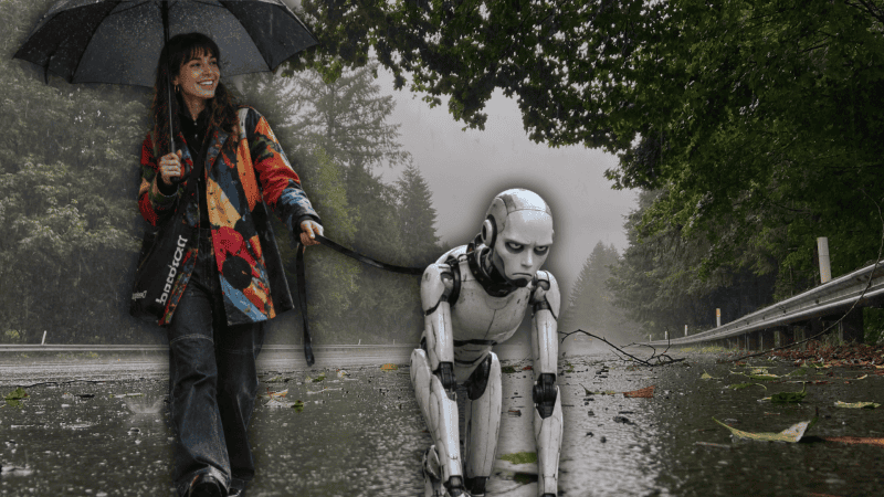 „Born to Disobey” to kampania Desigual, w której Vivian Wilson występuje obok humanoidalnego robota inspirowanego Optimusem Tesli - robotem swojego taty.