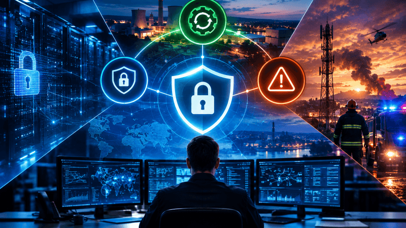 zarządzanie kryzysowe, cyberbezpieczeństwo i ciągłość działania