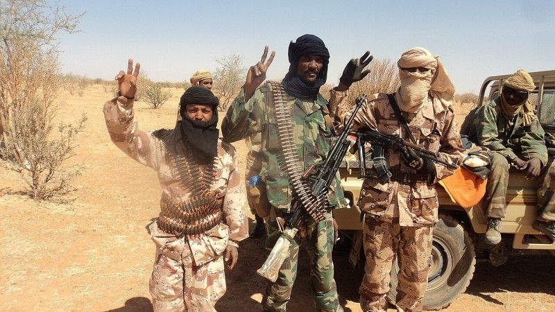 Rebelianci Frontu Wyzwolenia Azawadu (FLA) - zdjęcie poglądowe
