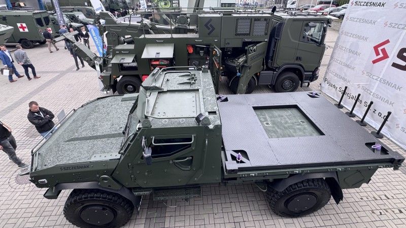 SISU GTP, Scania, Szczęśniak, MSPO 2026