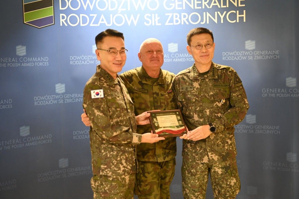 Szef sztabu Korei Południowej w Polsce. Obserwował ćwiczenia Czarny Obrońca-26