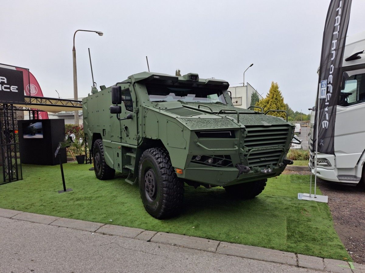 Czeskie pancerne nowości w Kielcach. Nowa generacja Tatry Force debiutuje na MSPO