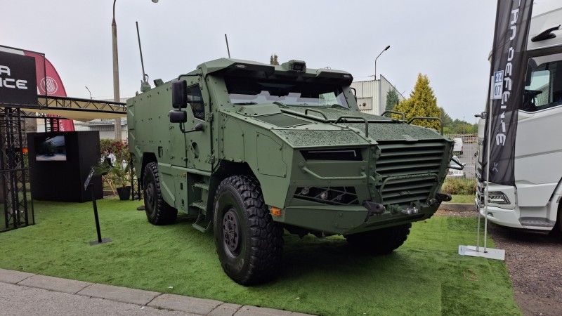 Pojazd taktyczny Tadeas 4x4.