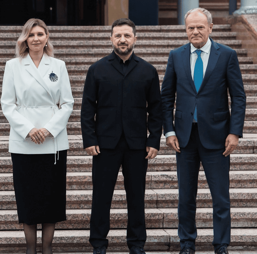 Tusk na Ukrainie. Zełenski ogłosił start formatu C8 – Karpackiej Ósemki