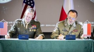 podpisanie memorandum między Akademią Wojsk Lądowych oraz Marine Corps University (MCU) w Quantico w stanie Virginia.