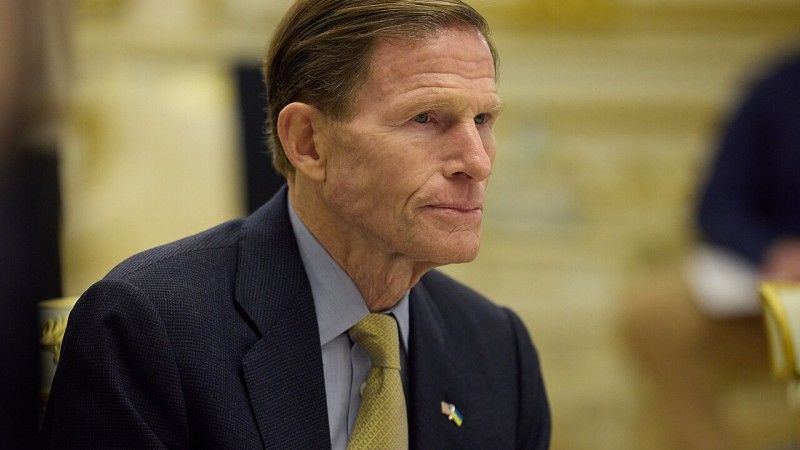 Richard Blumenthal w zamyśleniu - zdjęcie poglądowe