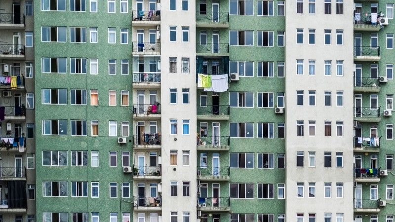 Budynek wielorodzinny.