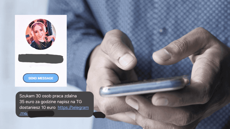 Polacy dostają SMS-y z propozycjami pracy. W praktyce to rekrutacja rosyjskich służb.
