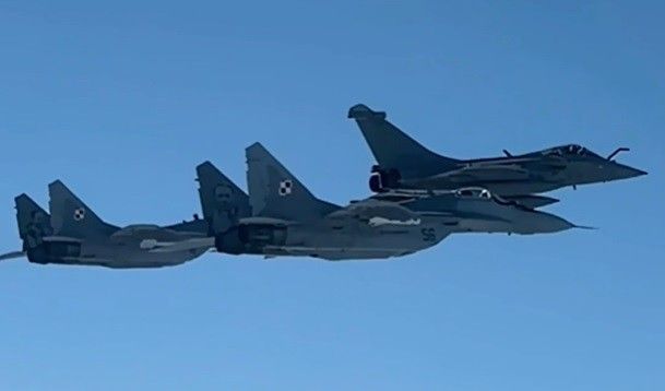 Polskie MiGi-29 i Rafale razem. Bez tankowca ani rusz