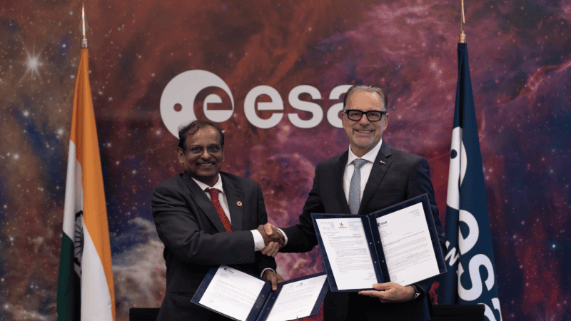 ESA, ISRO, Porozumienie