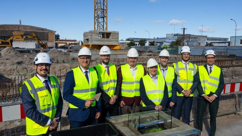 Inauguracja budowy bazy operacyjno-serwisowej dla morskiej farmy wiatrowej BC Wind we Władysławowie.