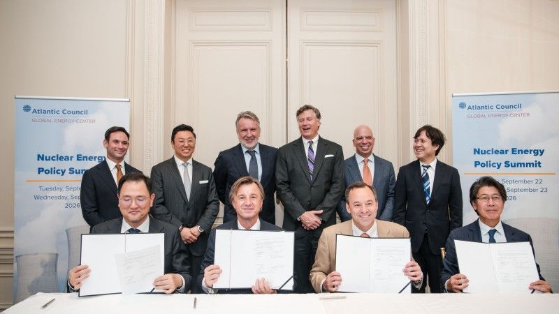 Podpisanie porozumienia między SGE, GE Vernova, Hitachi oraz Samsung C&T.