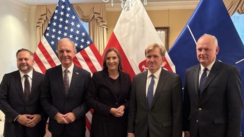 Elbridge Colby - spotkanie w rezydencji ambasadora RP w Waszyngtonie
