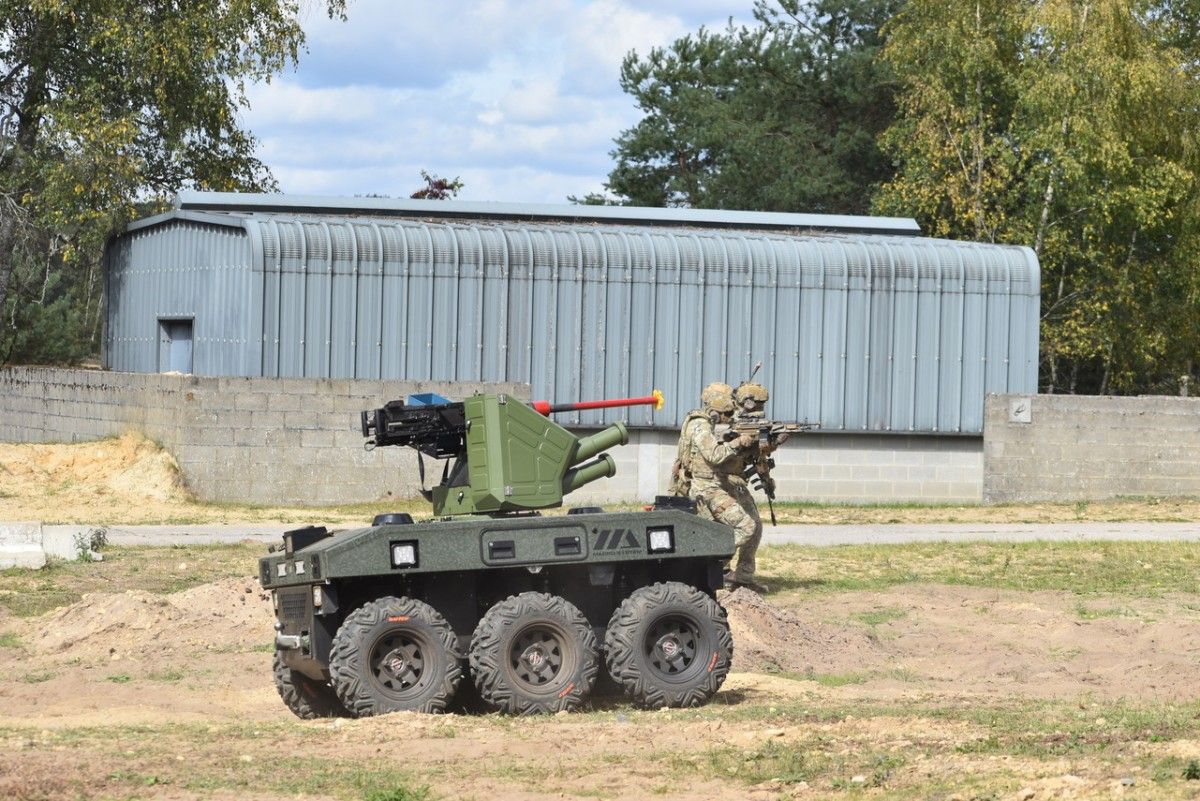 The Belgian Army is conducting exercises with Polish drones