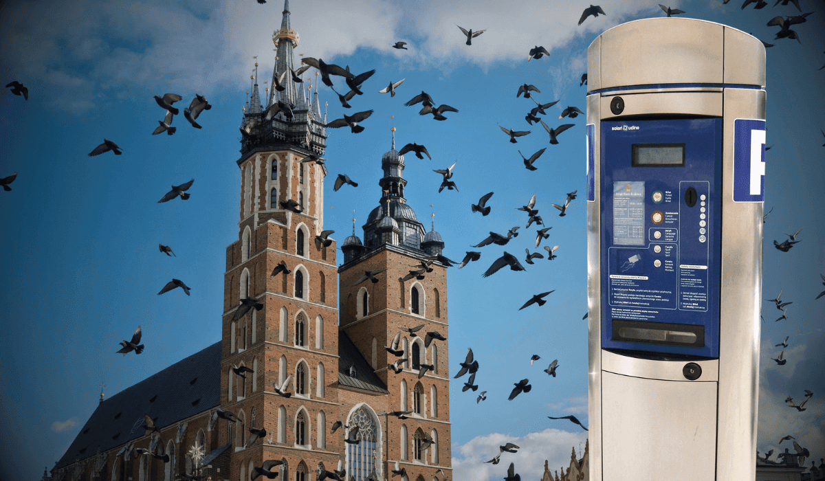 Scam w Krakowie. Uwaga na fałszywe kody QR na parkomatach