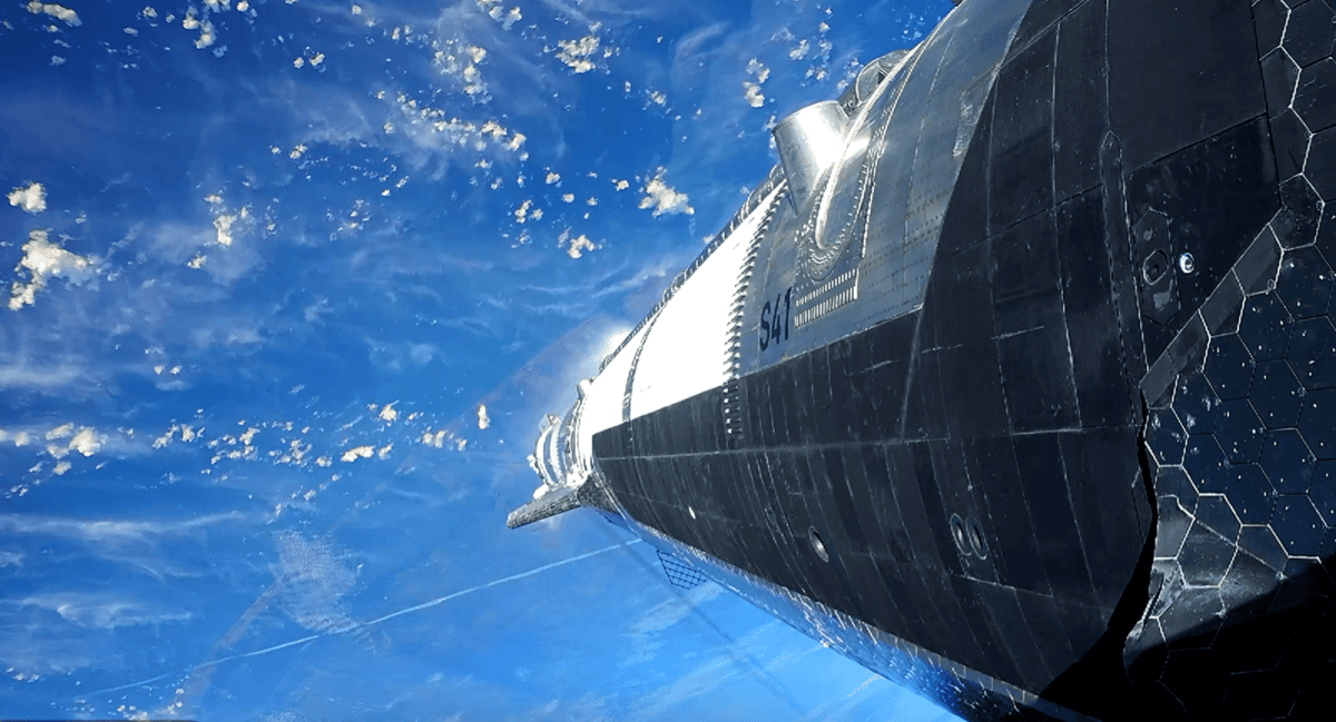 Starship osiągnął orbitę. Historyczny lot SpaceX