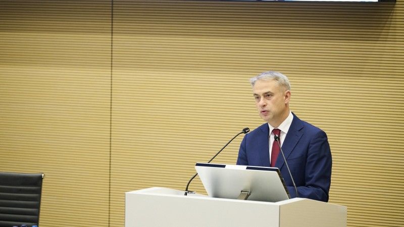 Wicepremier Krzysztof Gawkowski na uroczystym otwarciu Laboratorium Centrum Kompetencji Mikroelektroniki i Fotoniki