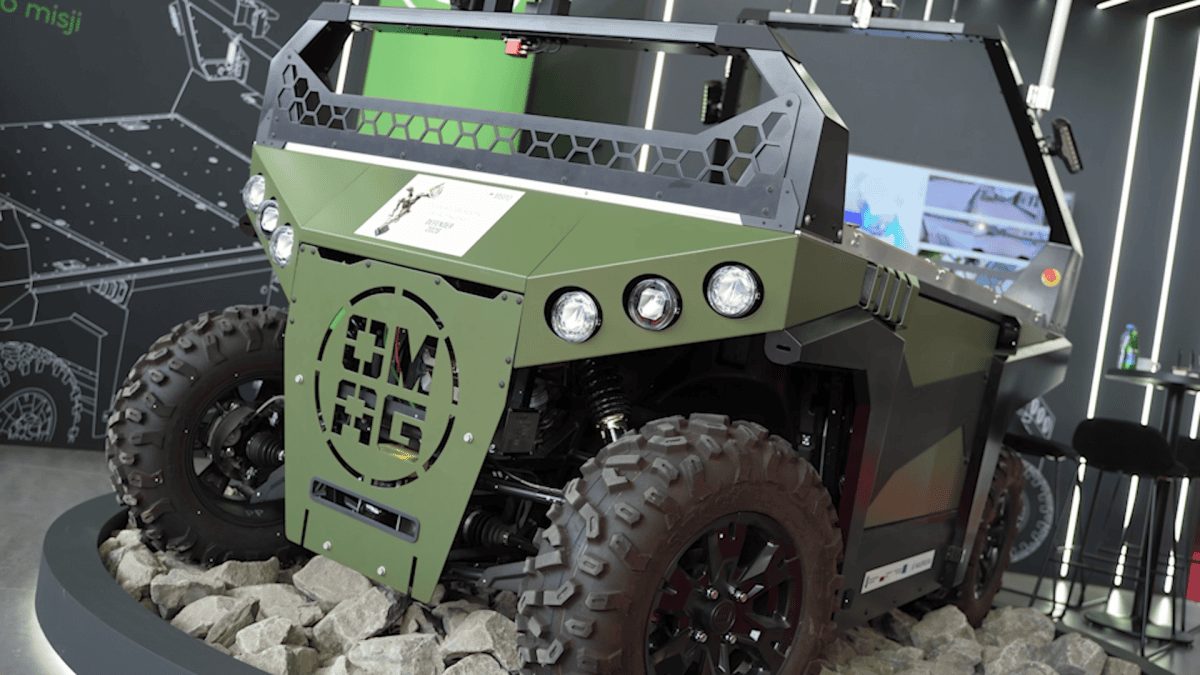 OMAG UGV na MSPO. Oświęcimska fabryka stawia na autonomię