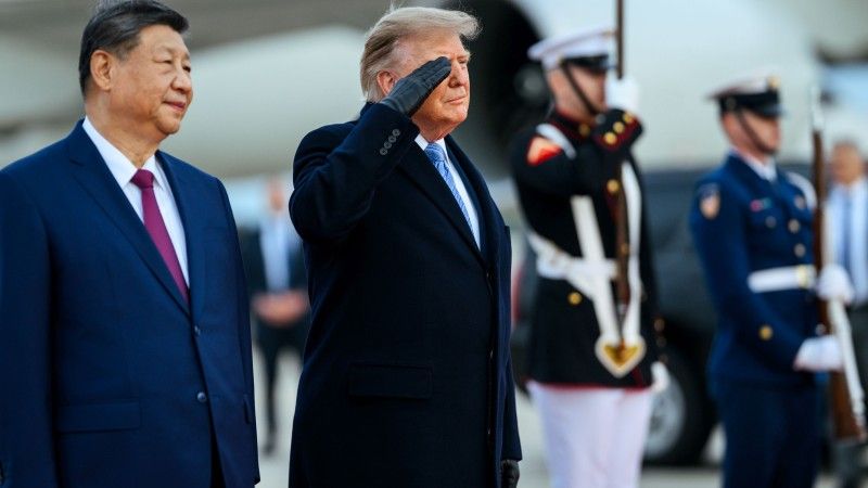 Prezydenci Chin i USA